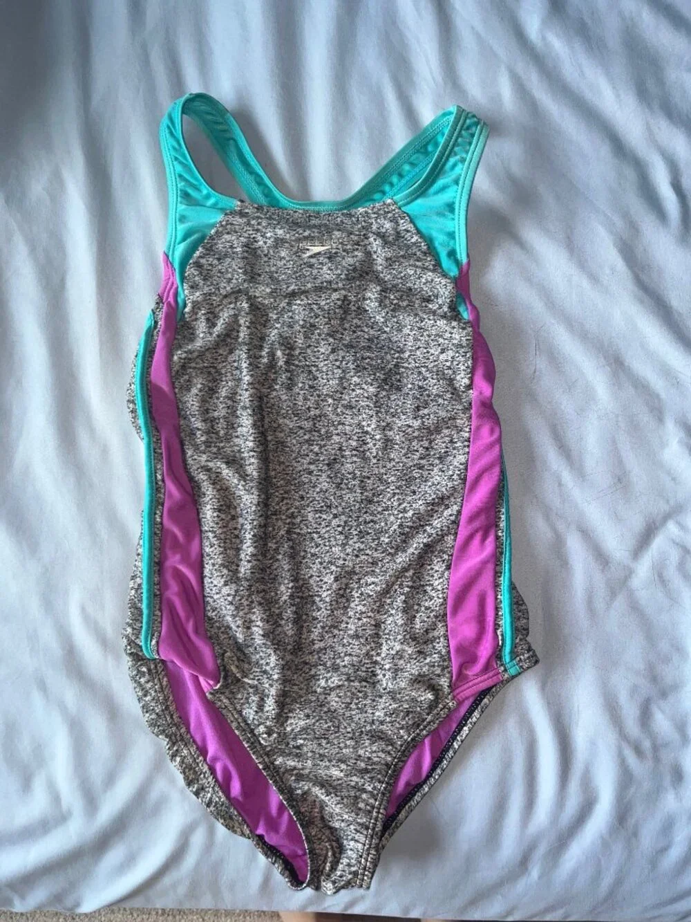 Girls Speedo One Piece | Colorblock | Size 12